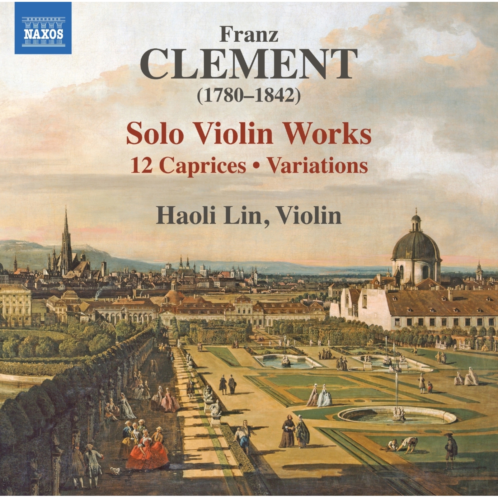 Picture of Haoli Lin - Franz Clement: Solo Violin Works - 12 Caprices; Variations