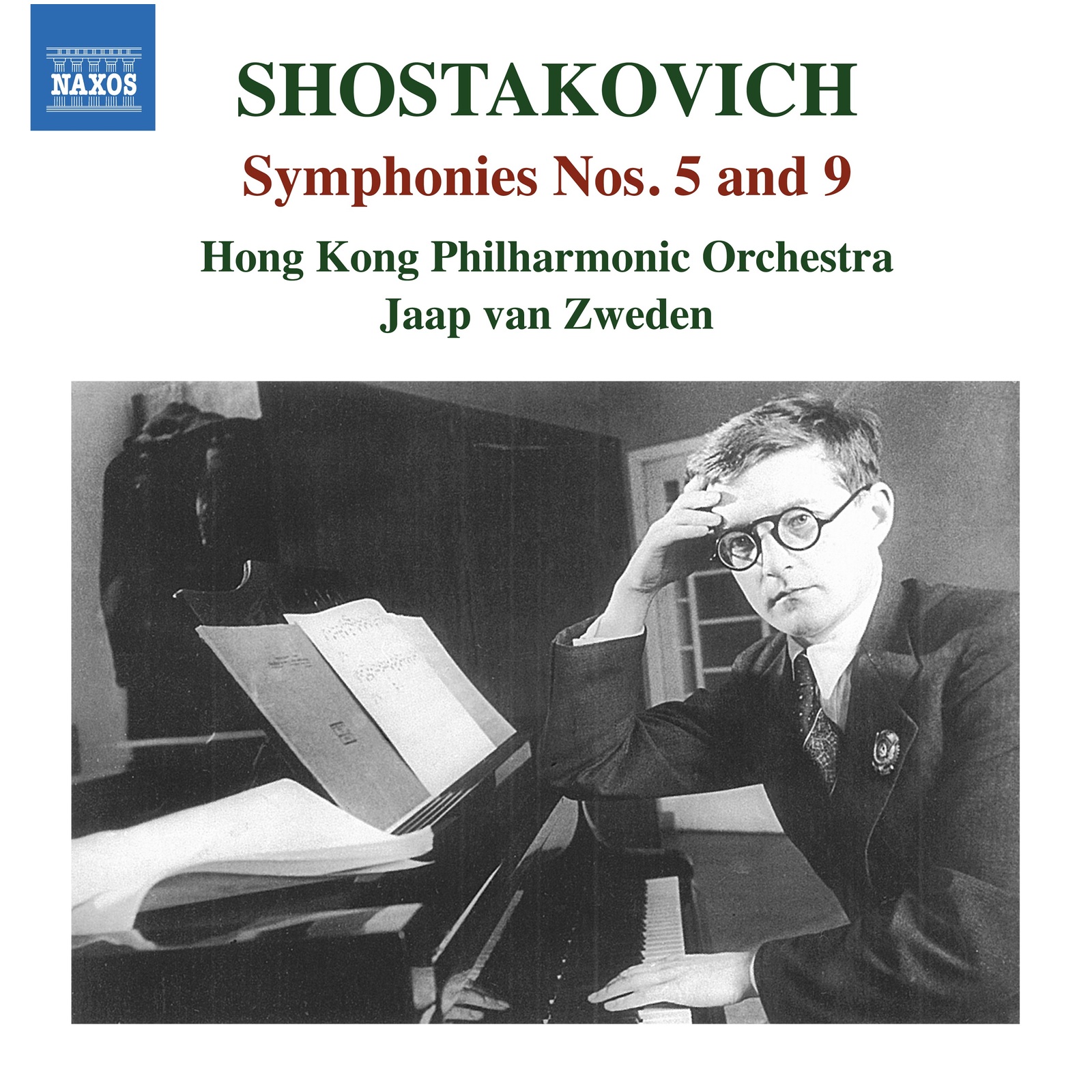 Picture of Hong Kong Philharmonic Orchestra; Jaap van Zweden - Dmitry Shostakovich: Symphonies Nos. 5 and 9