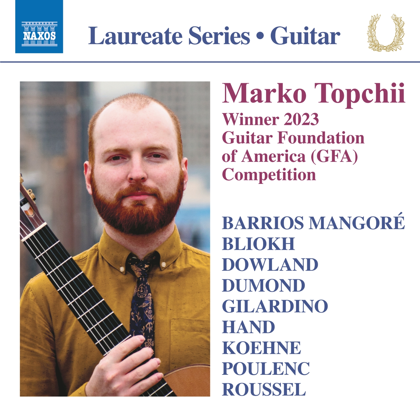 Picture of Mark Topchii - Mark Topchii: Guitar Laureate Recital - Winner 2023 Guitar Foundation of America (GFA) Competition