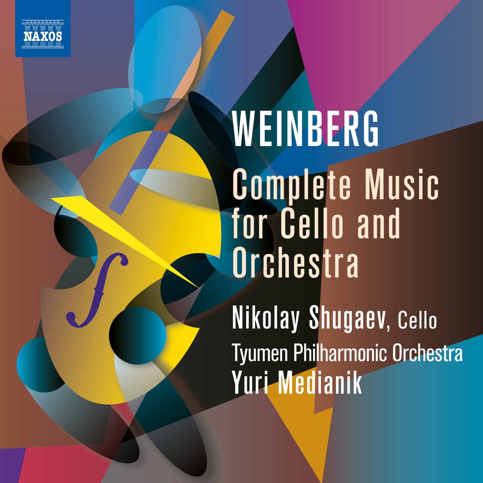 Picture of Nikolay Shugaev; Tyumen Philharmonic Orchestra; Yuri Medianik - Mieczyslaw Weinberg: Complete Music for Cello and Orchestra