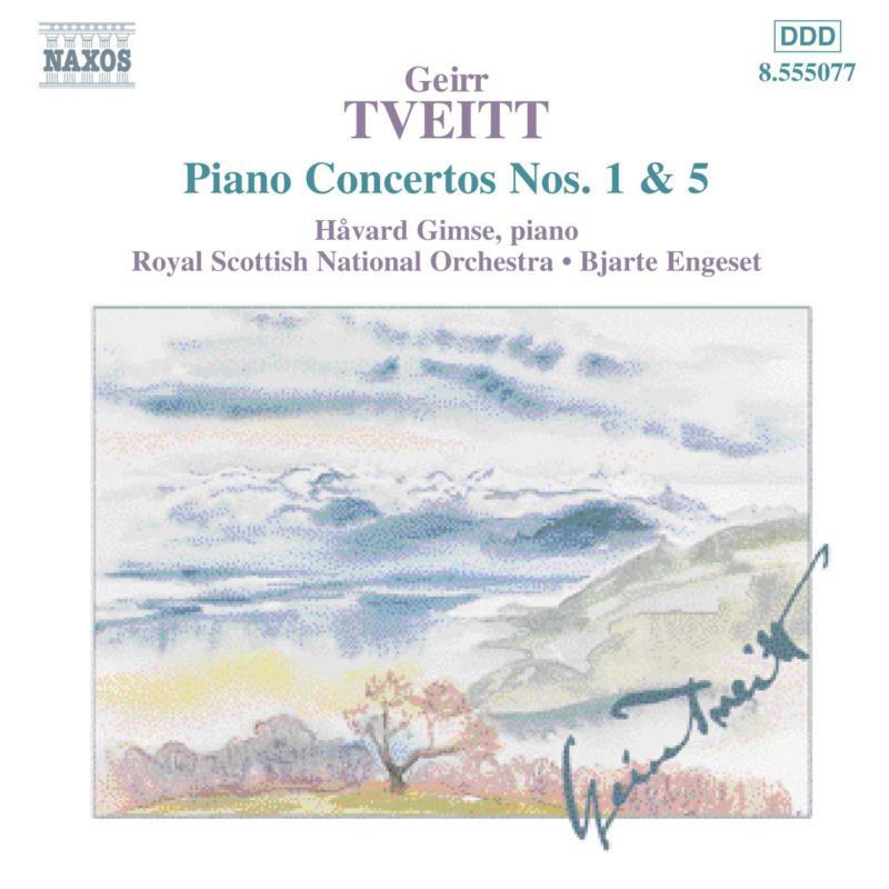 Picture of Gimse:Rsno:Engeset - TVEITT: Piano Concertos Nos. 1 and 5