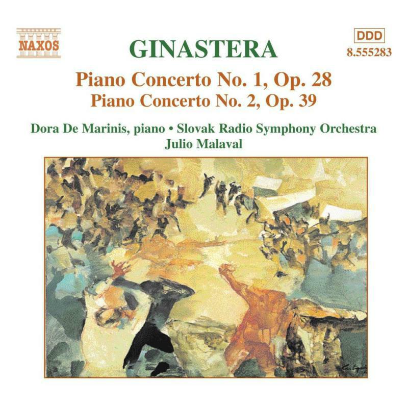 Picture of De Marinis:Slovak Rso - GINASTERA: Piano Concertos Nos. 1 and 2