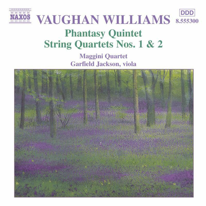Picture of Jackson:Maggini 4Tet - VAUGHAN-WILLIAMS: Phantasy Quintet / String Quartets Nos. 1-2