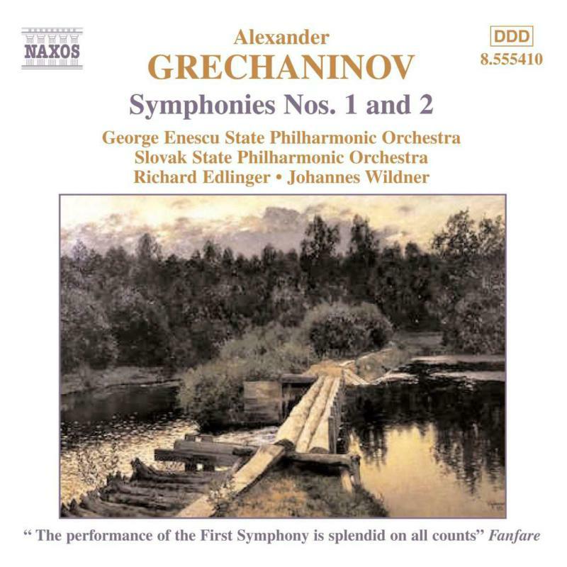Picture of Enescu Spo:Edlinger - GRECHANINOV: Symphonies Nos. 1 and 2