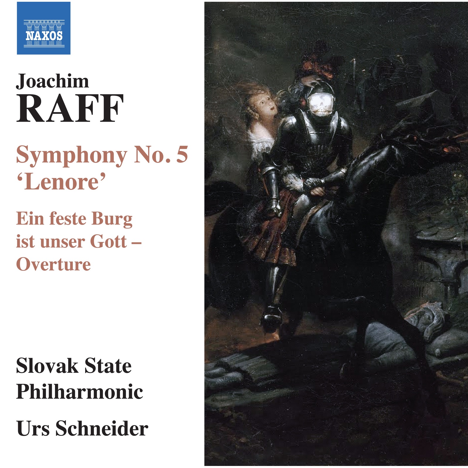 Picture of Slovak State Philharmonic; Urs Schneider - Joachim Raff: Symphony No. 5 'Lenore'; Ein feste Burg ist unser Gott - Overture