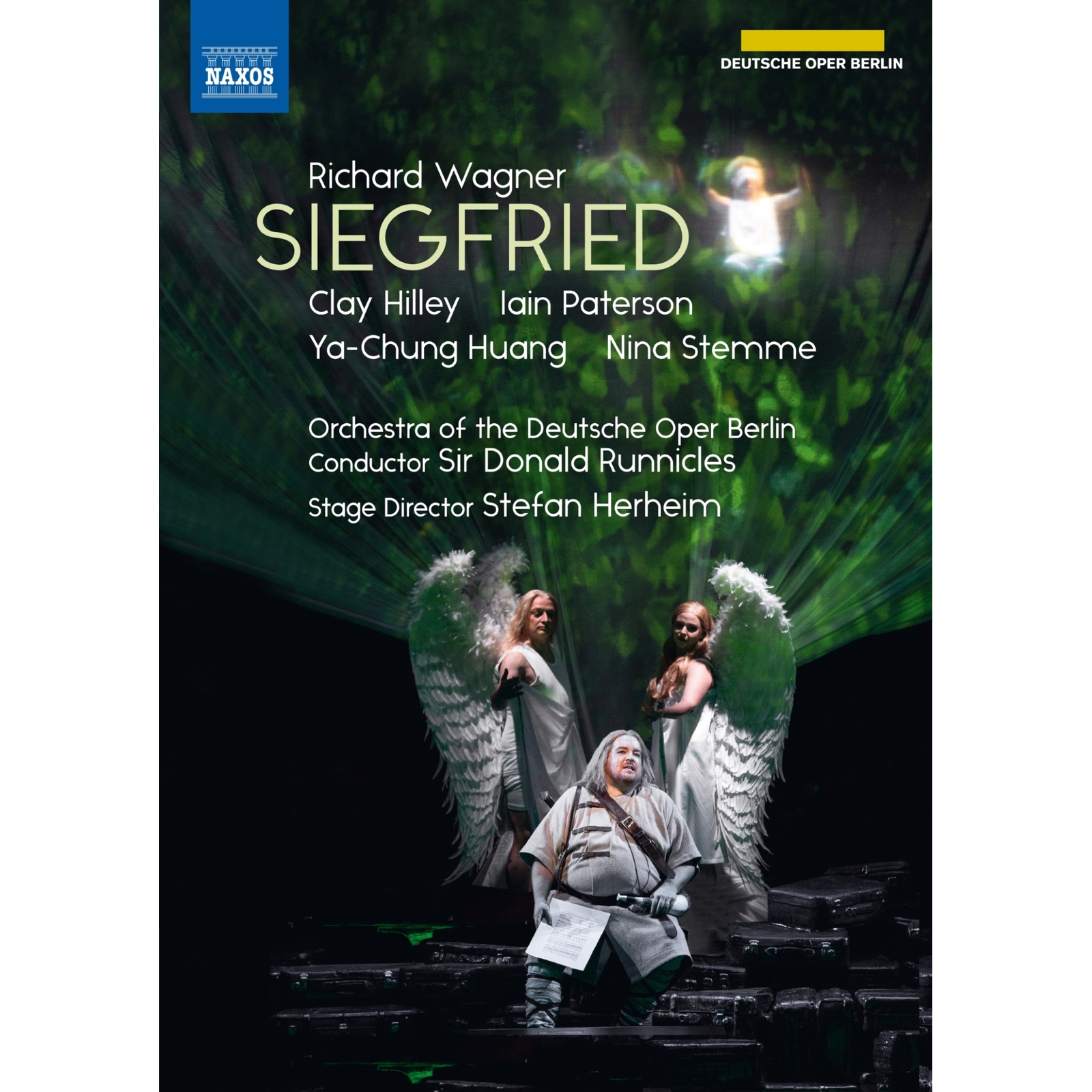 Picture of Nina Stemme; Clay Hilley; Ya-Chung Huang; Iain Paterson; Orchestra of the Deutsche Oper Berlin; Stefan Herheim; Sir Donald Runnicles - Richard Wagner: Siegfried
