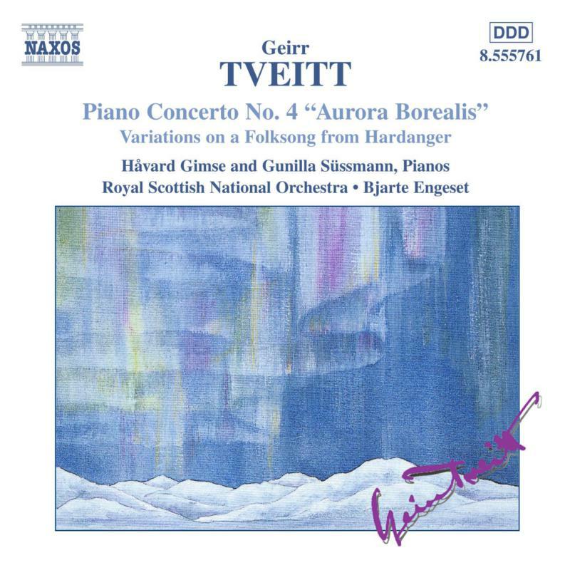 Picture of Gimse:Sussmann:Rsno - TVEITT: Piano Concerto No. 4 / Variations on a Folk Song
