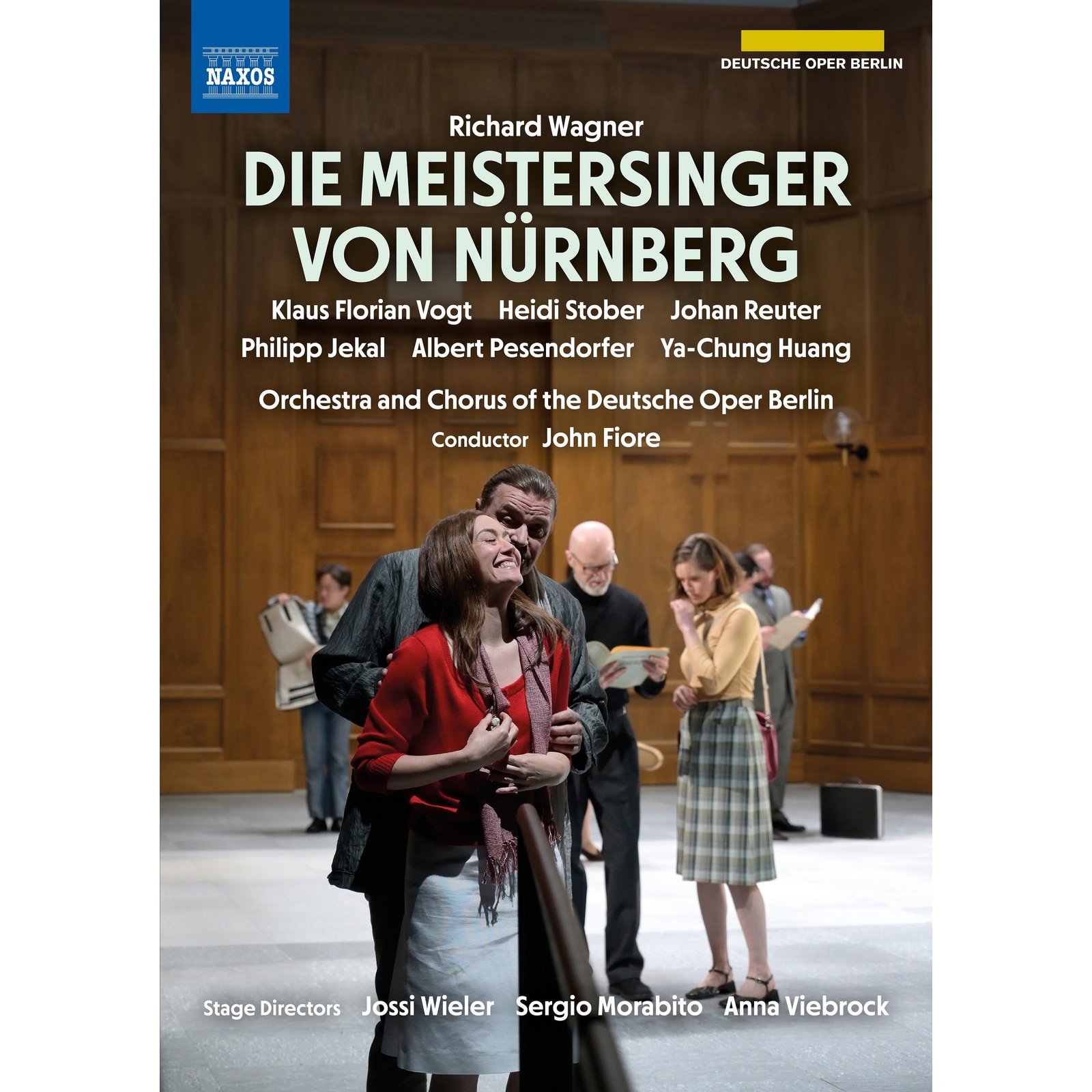 Picture of Heidi Stober; Klaus Florian Vogt; Ya-Chung Huang; Philipp Jekal; Johan Reuter; Albert Pesendorfer; Deutsche Oper Berlin Chorus and Orchestra; John Fiore - Richard Wagner: Die Meistersinger von Nurnberg