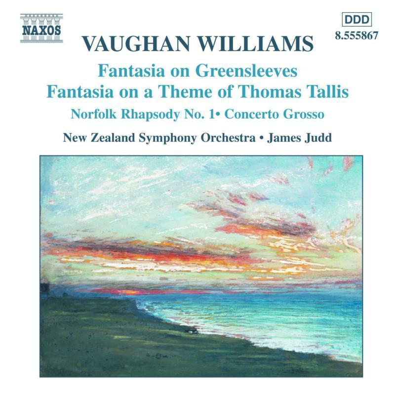 Picture of Nzso:Judd - VAUGHAN WILLIAMS: Fantasias / Norfolk Rhapsody / In the Fen Country / Concerto Grosso
