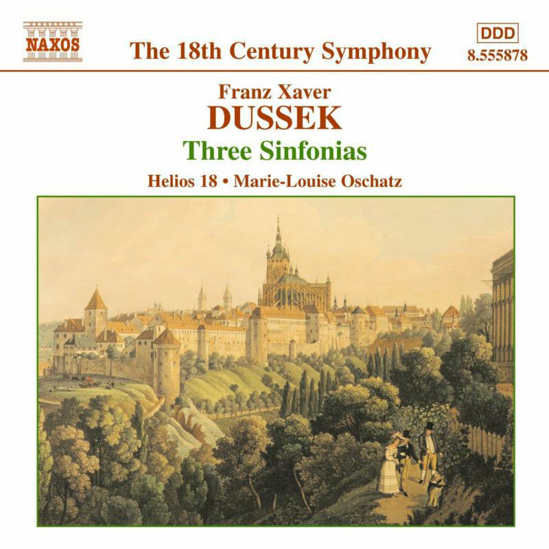 Picture of Helios 18:Oschatz - DUSSEK: Three Sinfonias
