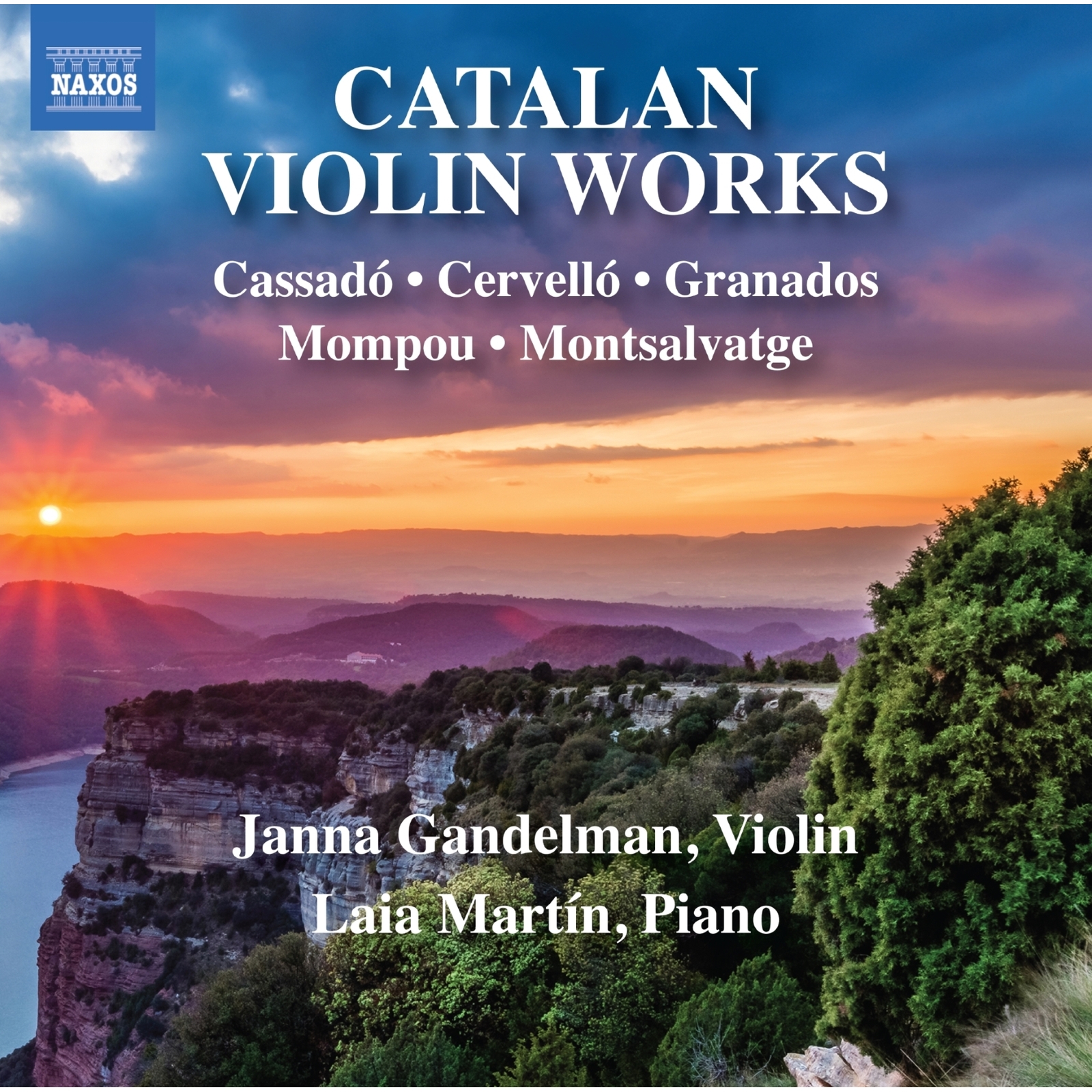 Picture of Janna Gandelman; Laia Martin - Catalan Violin Works by Gaspar Cassado; Jordi Cervello; Enrique Granados; Federico Mompou; Xavier Montsalvatge