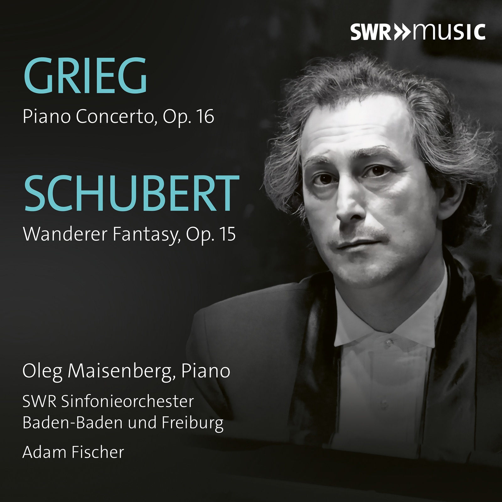 Picture of Oleg Maisenberg; SWR Sinfonieorchester Baden-Baden und Freiburg; Adam Fischer - Oleg Maisenberg plays Grieg and Schubert