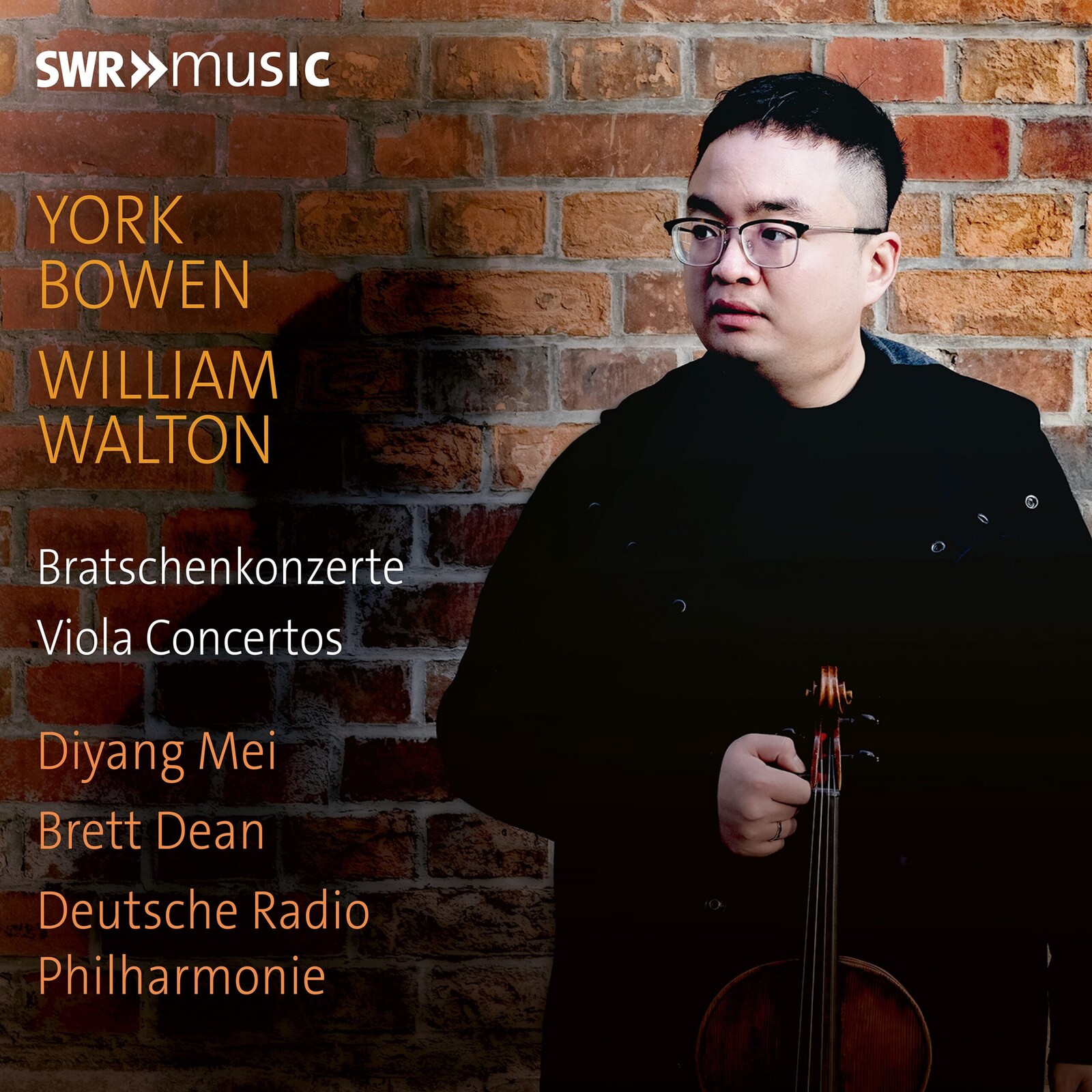 Picture of Deutsche Radio Philharmonie; Diyang Mei; Brett Dean - York Bowen; William Walton: Viola Concertos