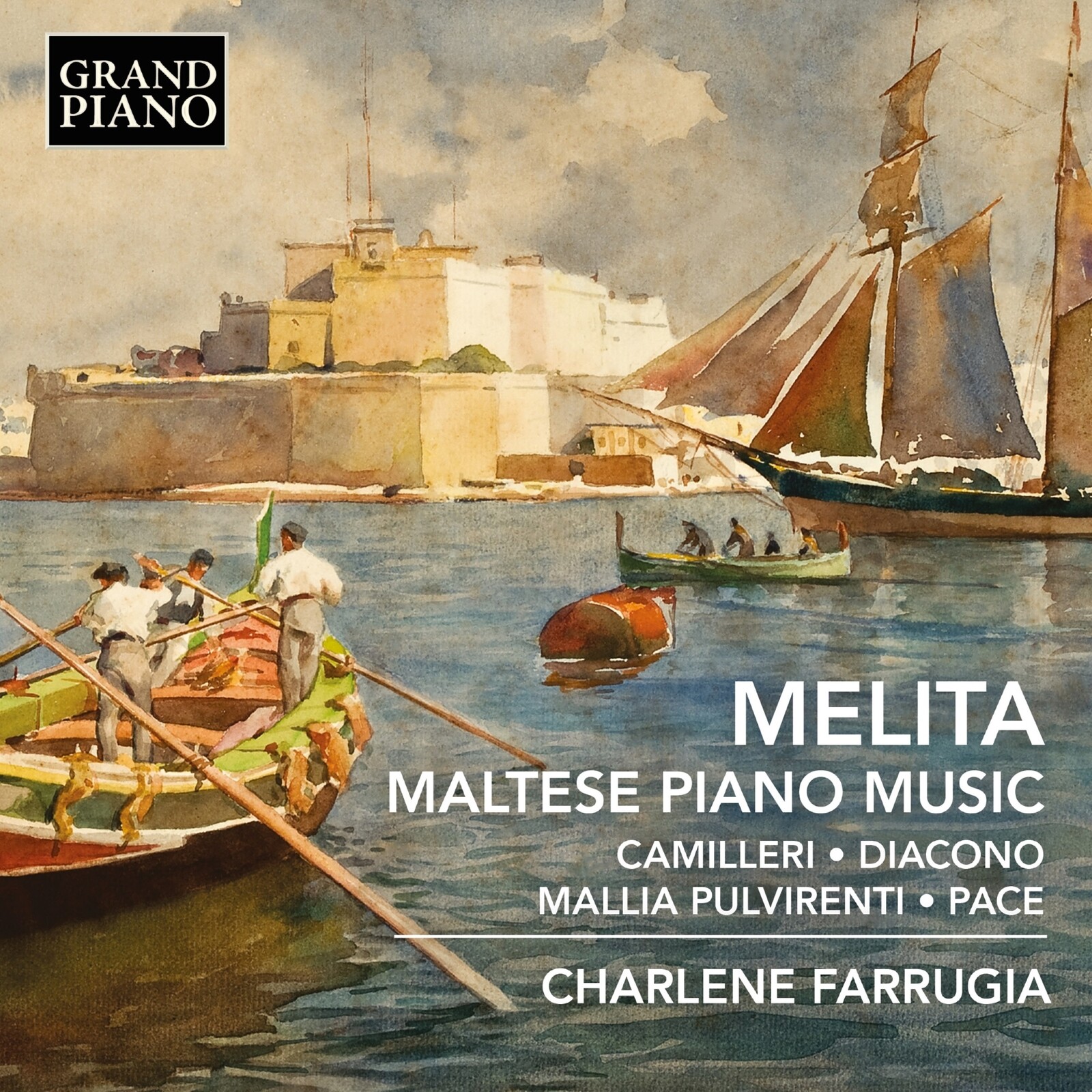 Picture of Charlene Farrugia - Melita - Maltese Piano Music (Charles Camilleri; Carmelo Pace; Carlo Diacono; Josie Mallia Pulvirenti)