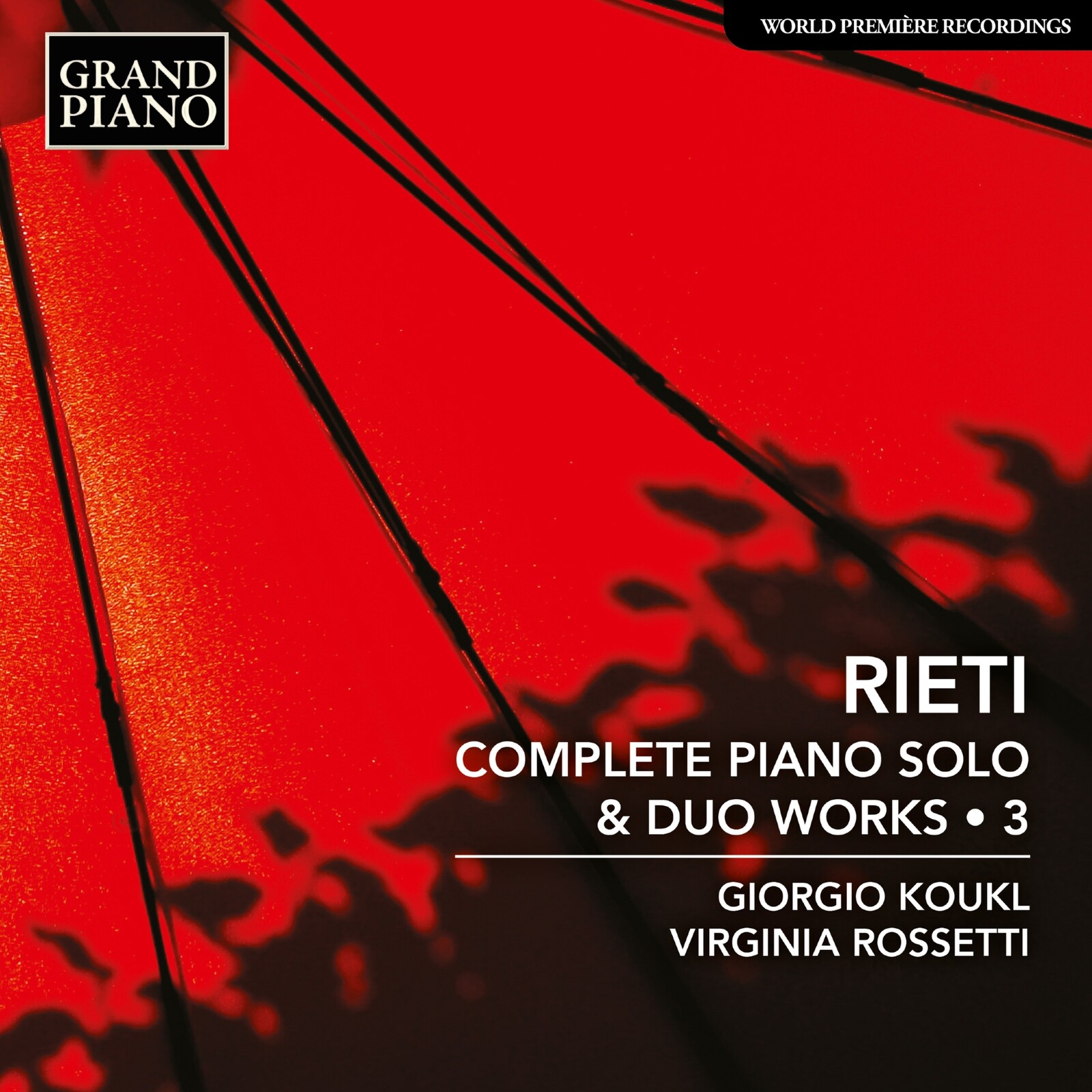 Picture of Giorgio Koukl; Virginia Rossetti - Vittorio Rieti: Complete Piano Solo & Duo Works, Vol. 3
