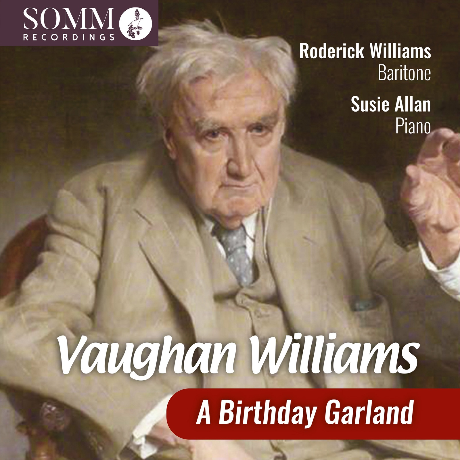 Picture of Roderick Williams; Susie Allan - Vaughan Williams - A Birthday Garland