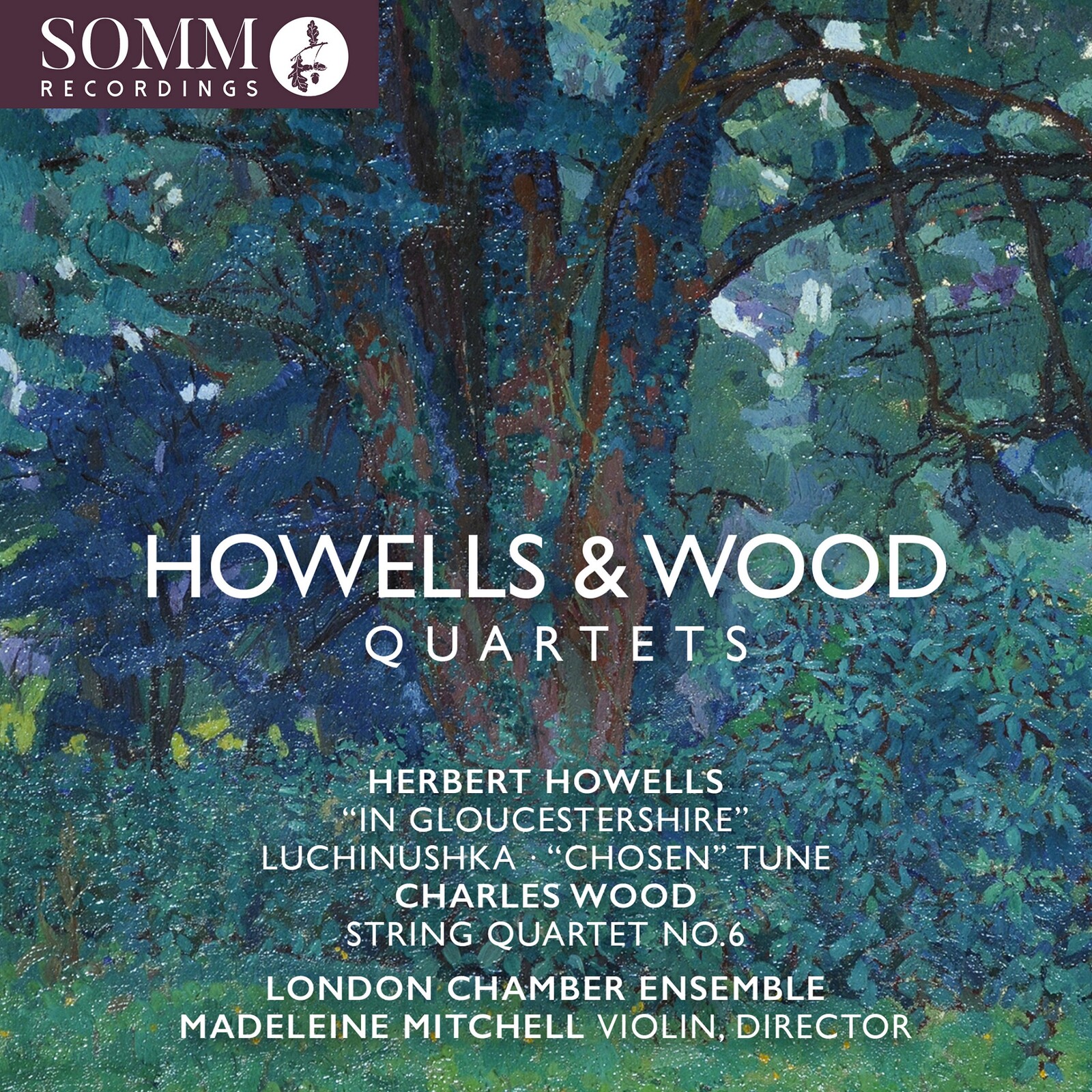 Picture of London Chamber Ensemble Quartet; Madeleine Mitchell - Howells & Wood: Quartets
