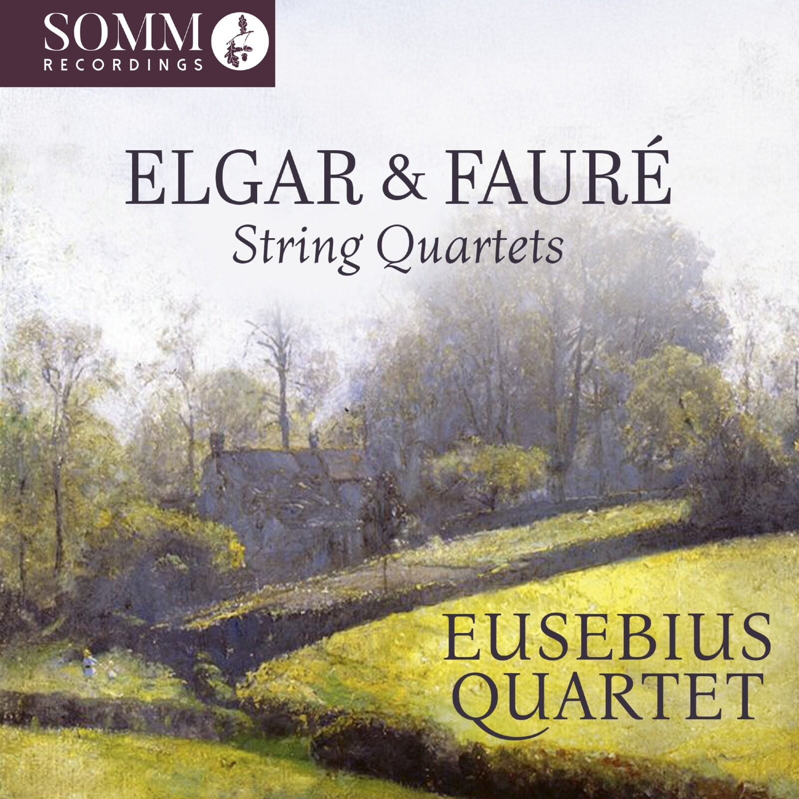 Picture of Eusebius Quartet - Elgar & Faure: String Quartets