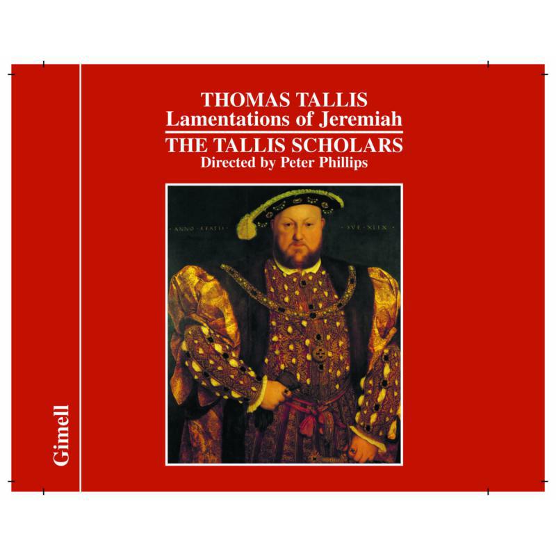 Picture of Tallis Scholars:Phillips - TALLIS: LAMENTATIONS JEREMIAH