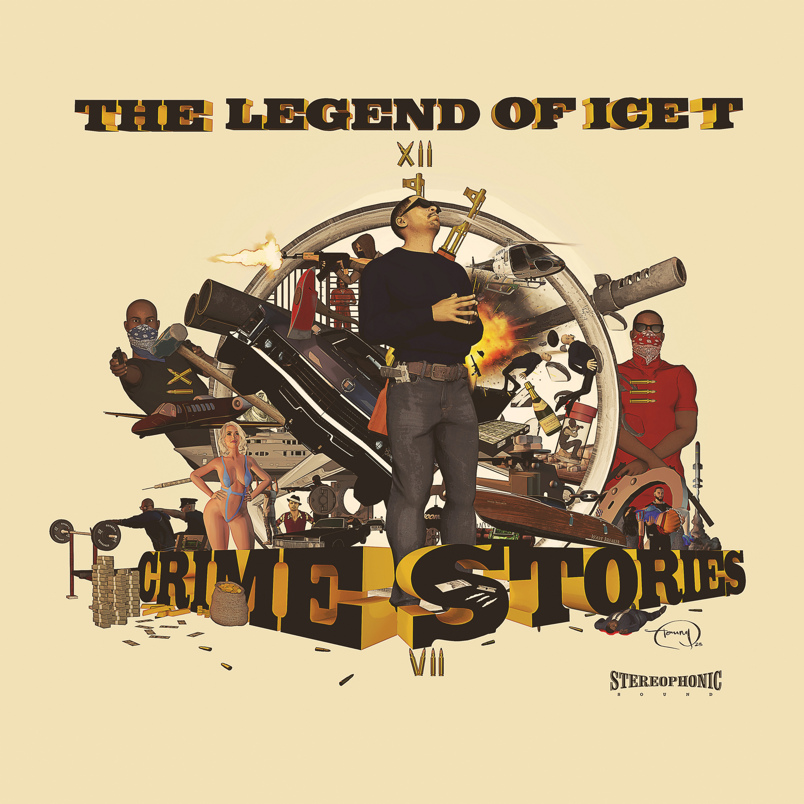 Picture of Ice T - The Legend Of Ice T: Crime Stories