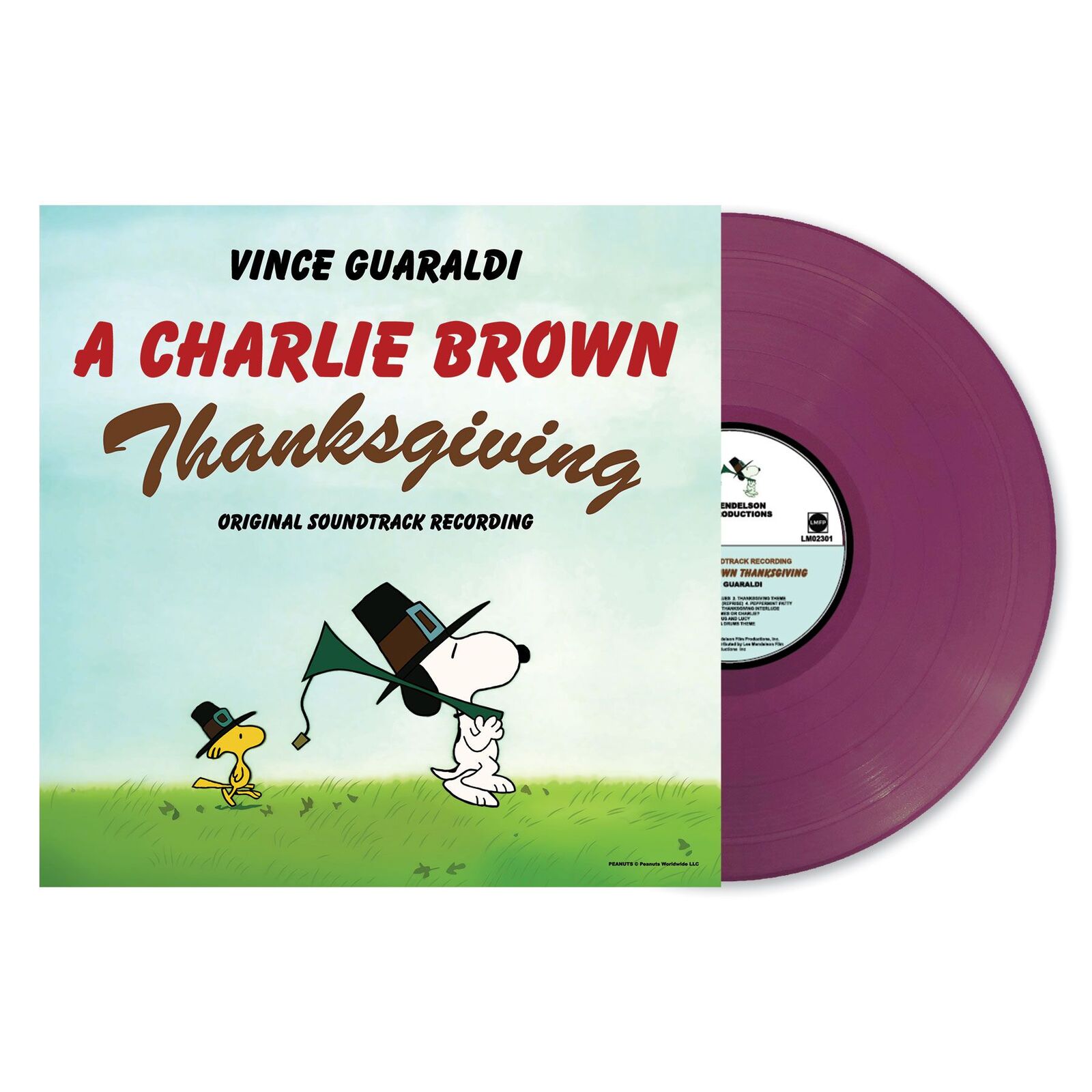 Picture of Vince Guaraldi - A Charlie Brown Thanksgiving (Purple Jelly Bean Vinyl)