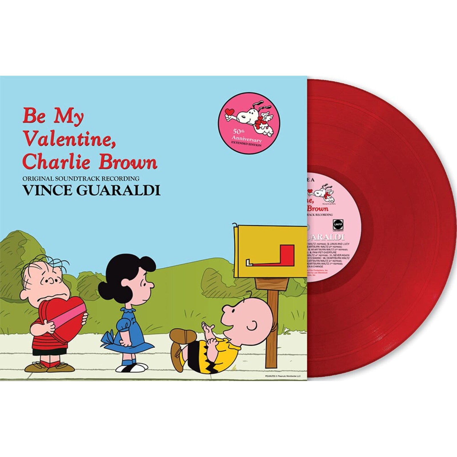 Picture of Vince Guaraldi - Be My Valentine, Charlie Brown (Heartburn Red Vinyl)
