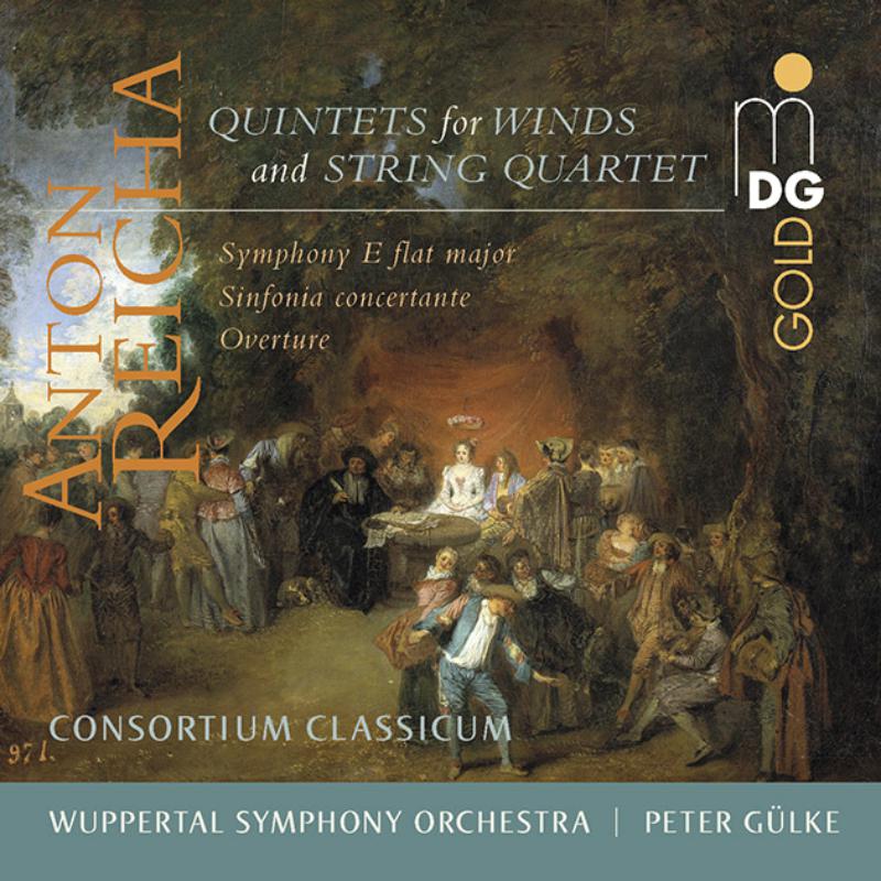 Picture of Consortium Classicum; Wuppertal Sym Orchestra - Quintets For Wind & Strings/ Symphony In Eb Major