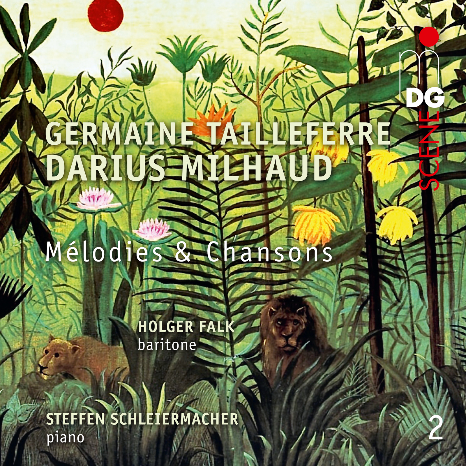 Picture of Holger Falk, Steffen Schleiermacher - Melodies et Chansons, Vol. 2: Tailleferre & Milhaud