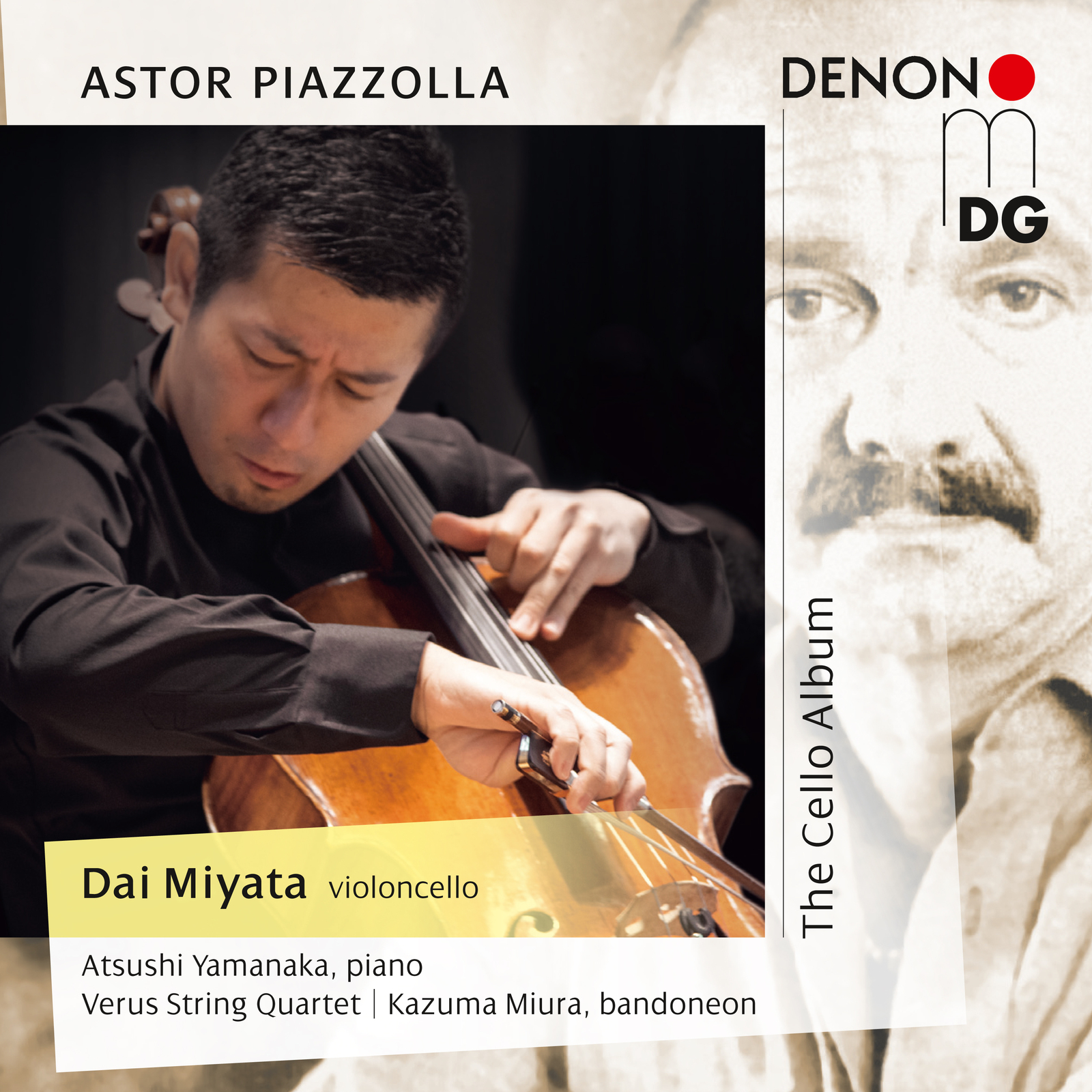 Picture of Dai Miyata, Atsushi Yamanaka, Versus String Quartet, Kazuma Miura - Astor Piazzolla - The Cello Album