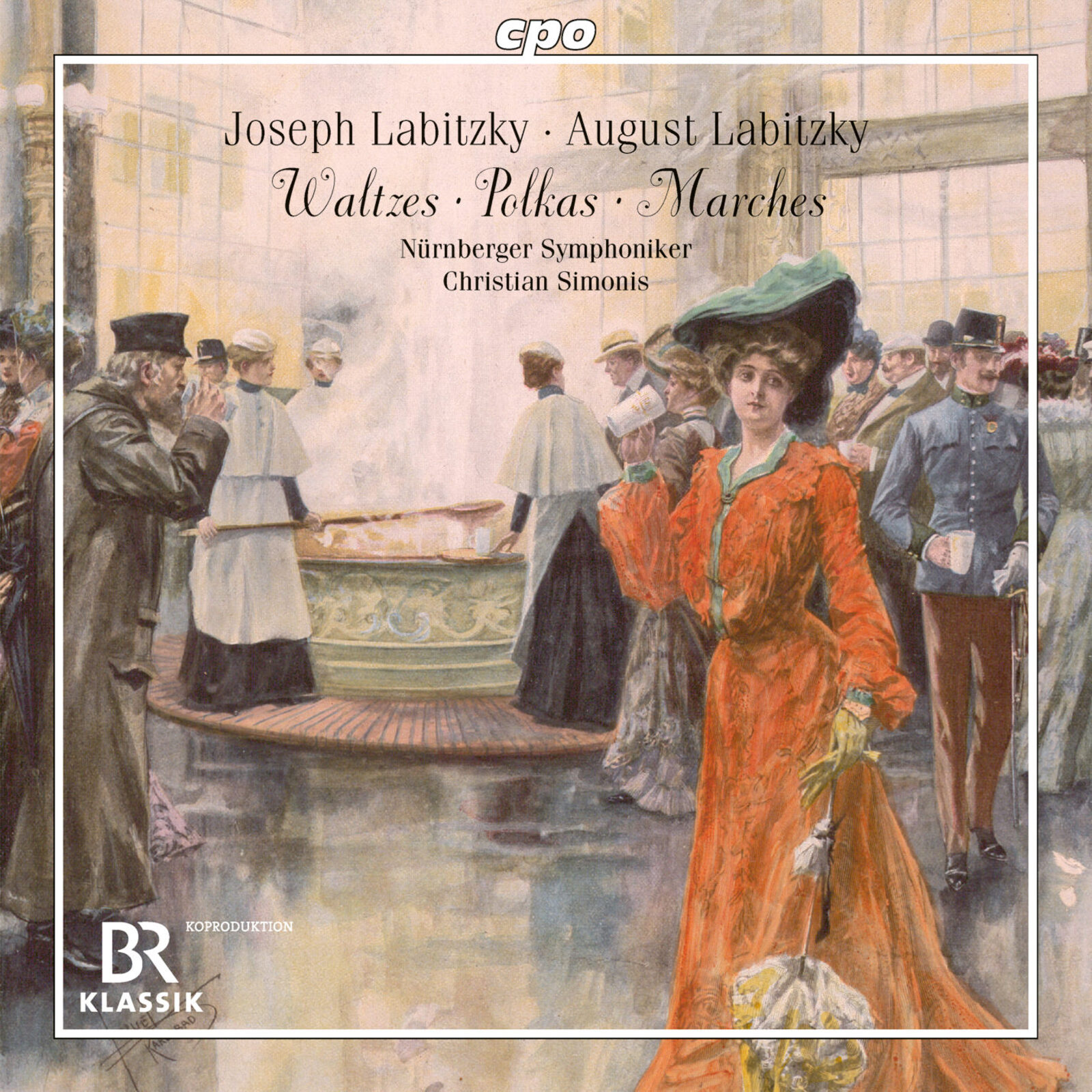 Picture of Nurnberger Symphoniker; Christian Simonis - Joseph Labitzky; August Labitzky: Waltzes, Polkas, Marches