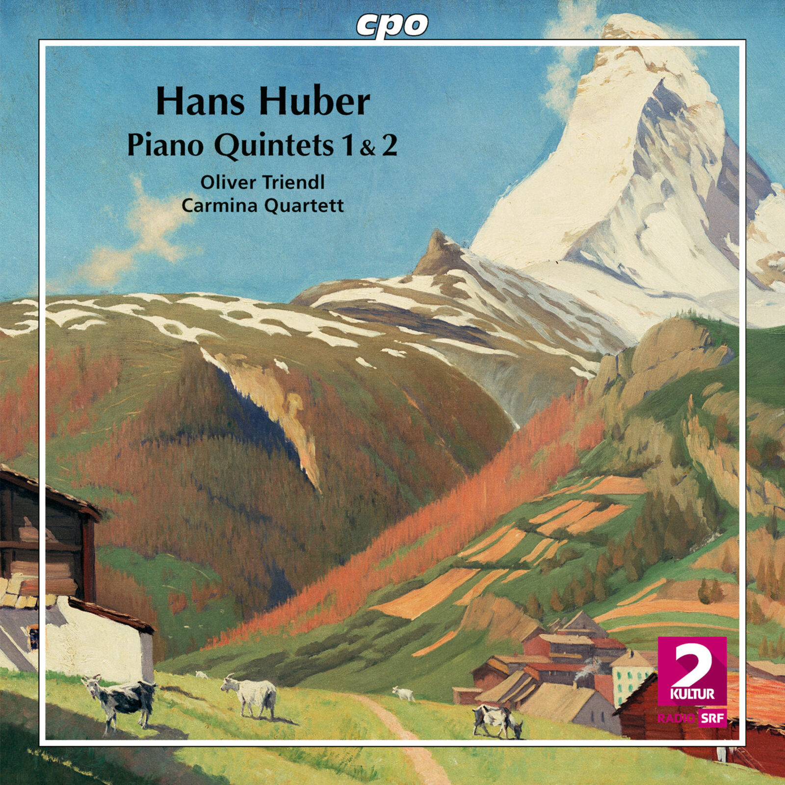 Picture of Oliver Triendl; Carmina Quartett - Hans Huber: Piano Quintets Nos. 1 & 2