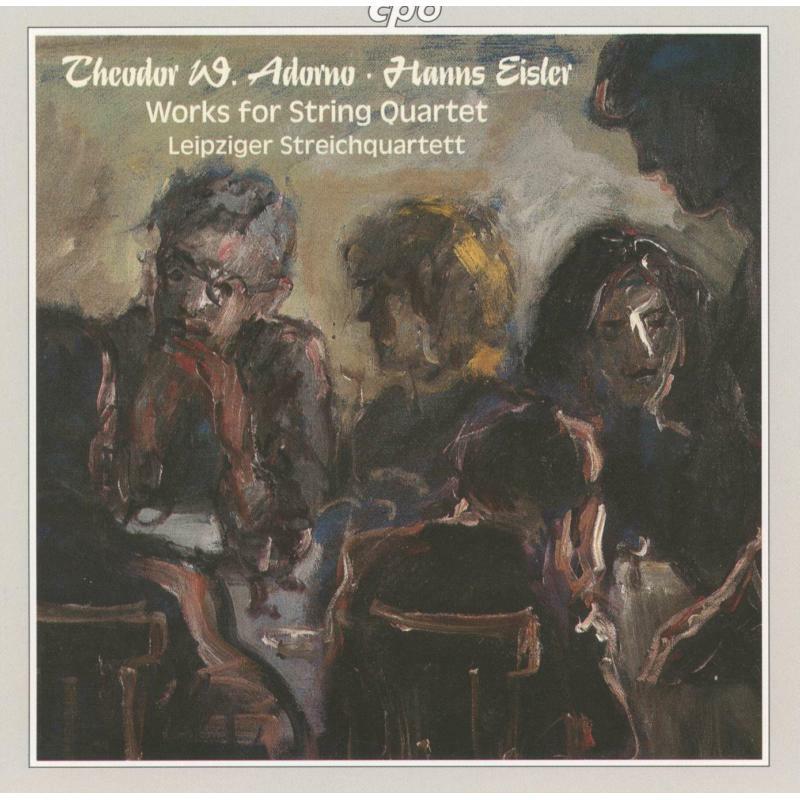 Picture of Leipzig String 4Tet - ADORNO/EISLER - STRING QUARTETS