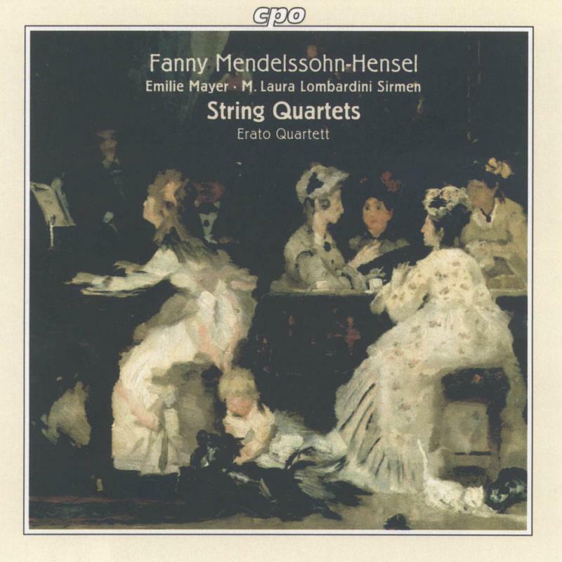 Picture of Erato 4Tet - MENDELSSOHN FANNY - STRING QUARTET IN E FLAT MAJOR