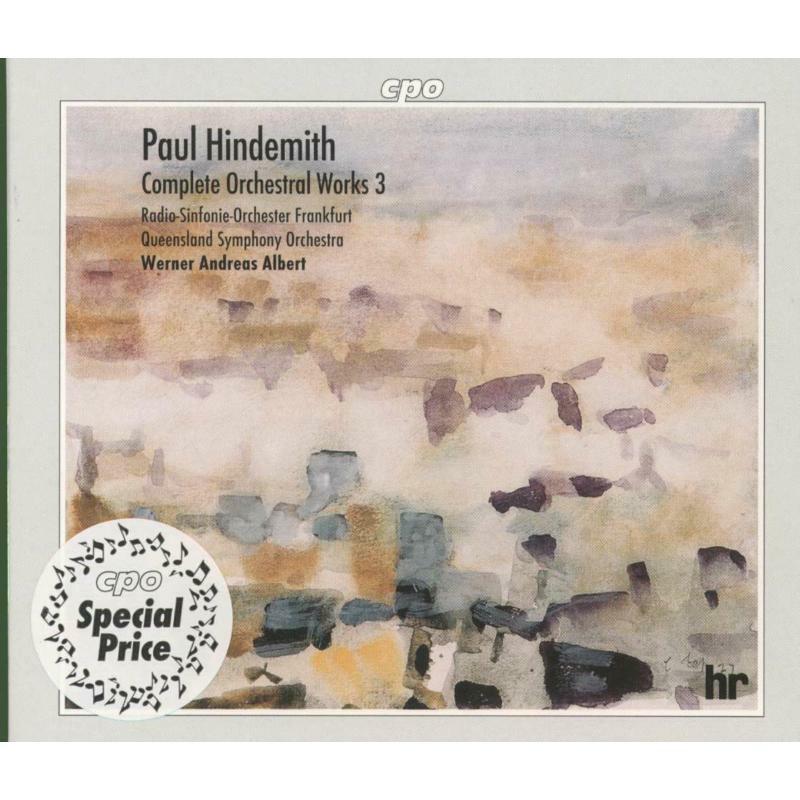 Picture of Queensland So:Albert - HINDEMITH, COMPLETE ORCHESTRAL WORKS VOL.