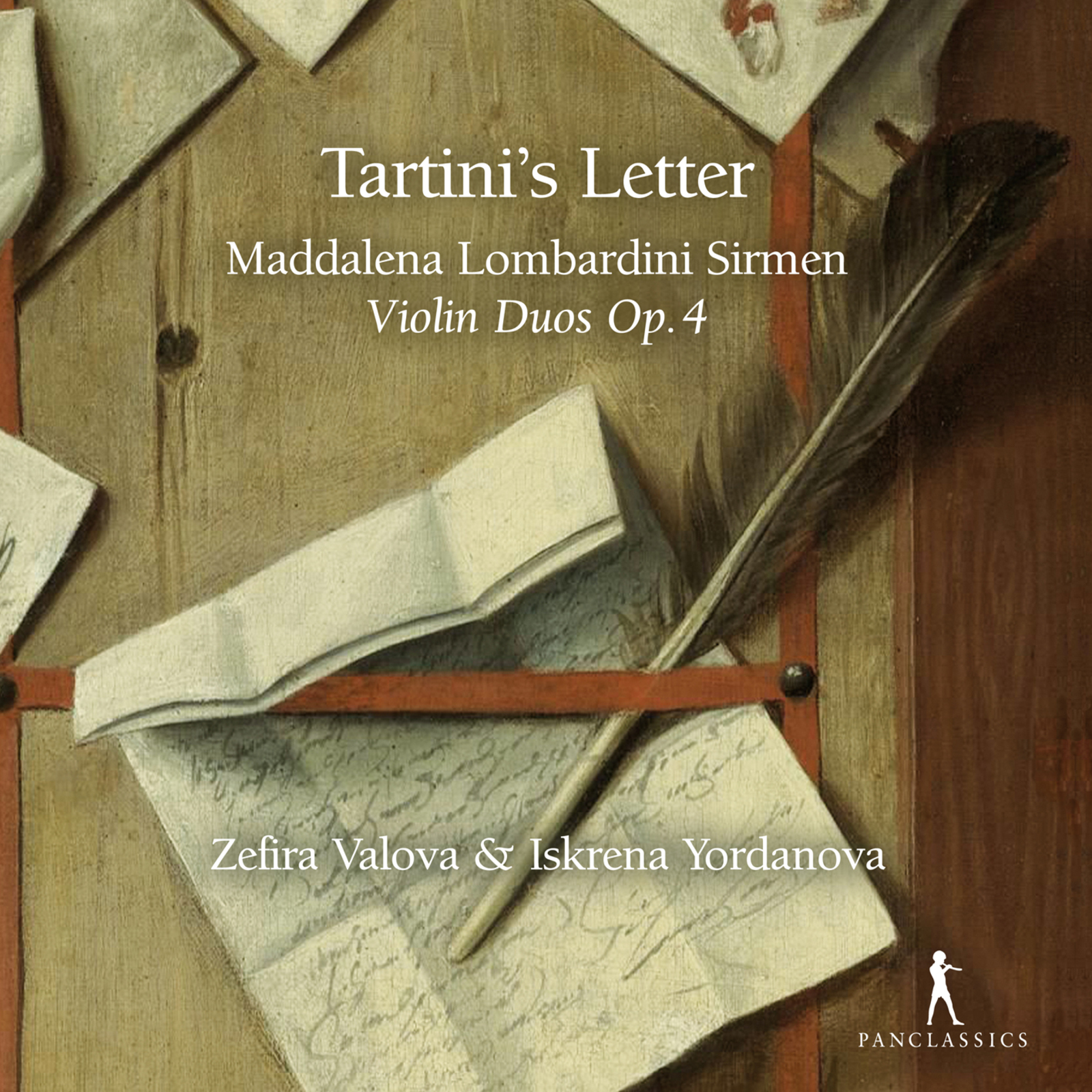Picture of Iskrena Yordanova; Zefira Valova - Tartini's Letter - Violin Duos Op. 4