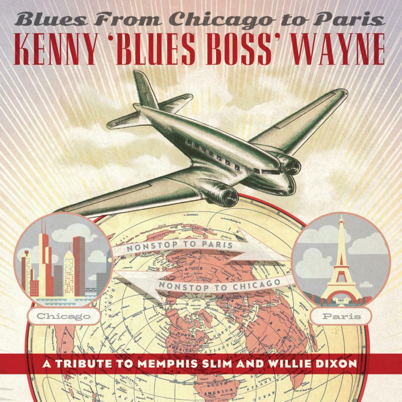 Picture of Kenny 'Blues Boss' Wayne - Blues From Chicago To Paris (LP)