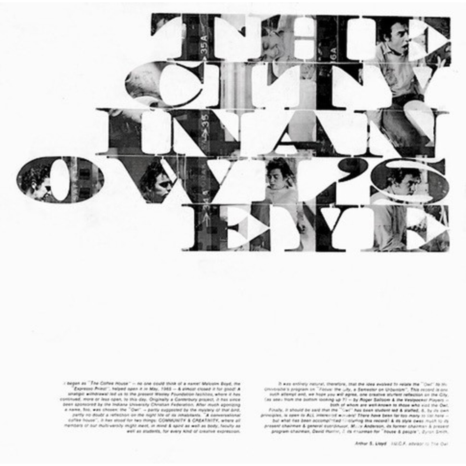 Picture of Roger Salloom and The Vest Pocket Players - The City in An Owl's Eye