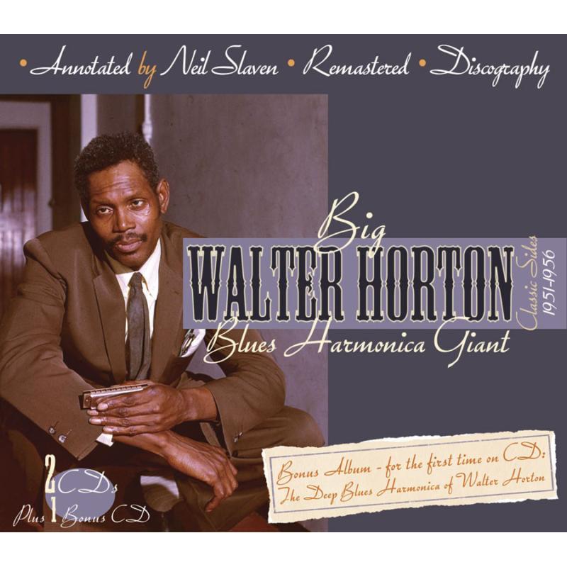 Picture of Big Walter Horton - Blues Harmonica Giant: Classic Sides 1951-1956