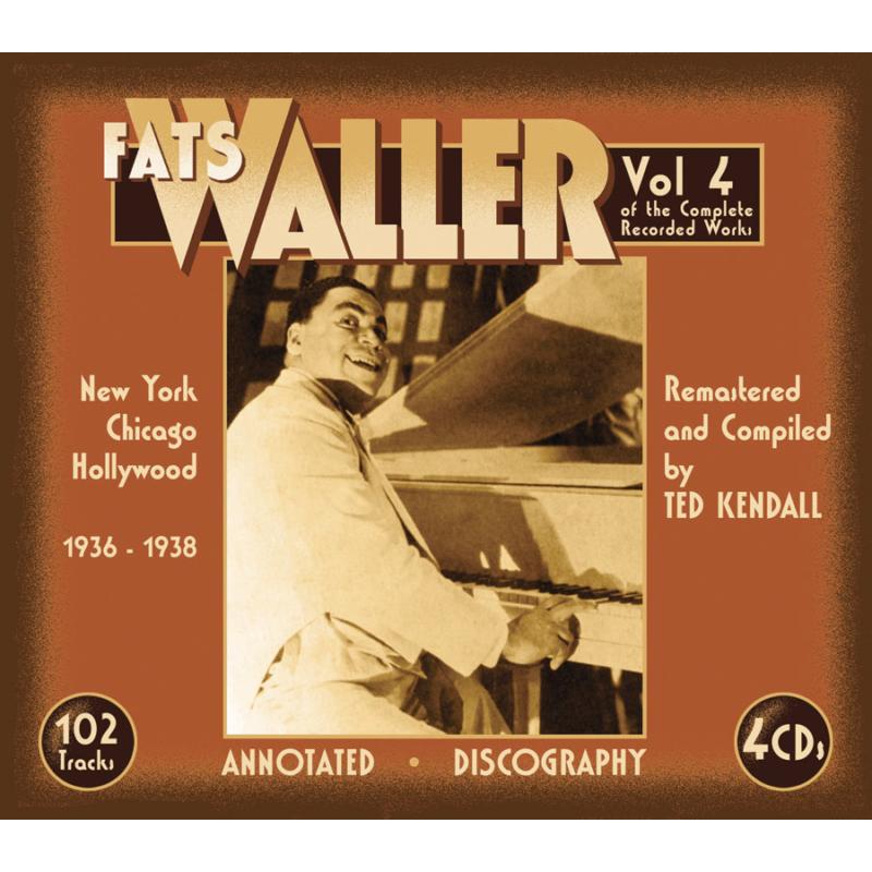 Picture of Fats Waller - Complete Recorded Works Volume 4: 1936-1938