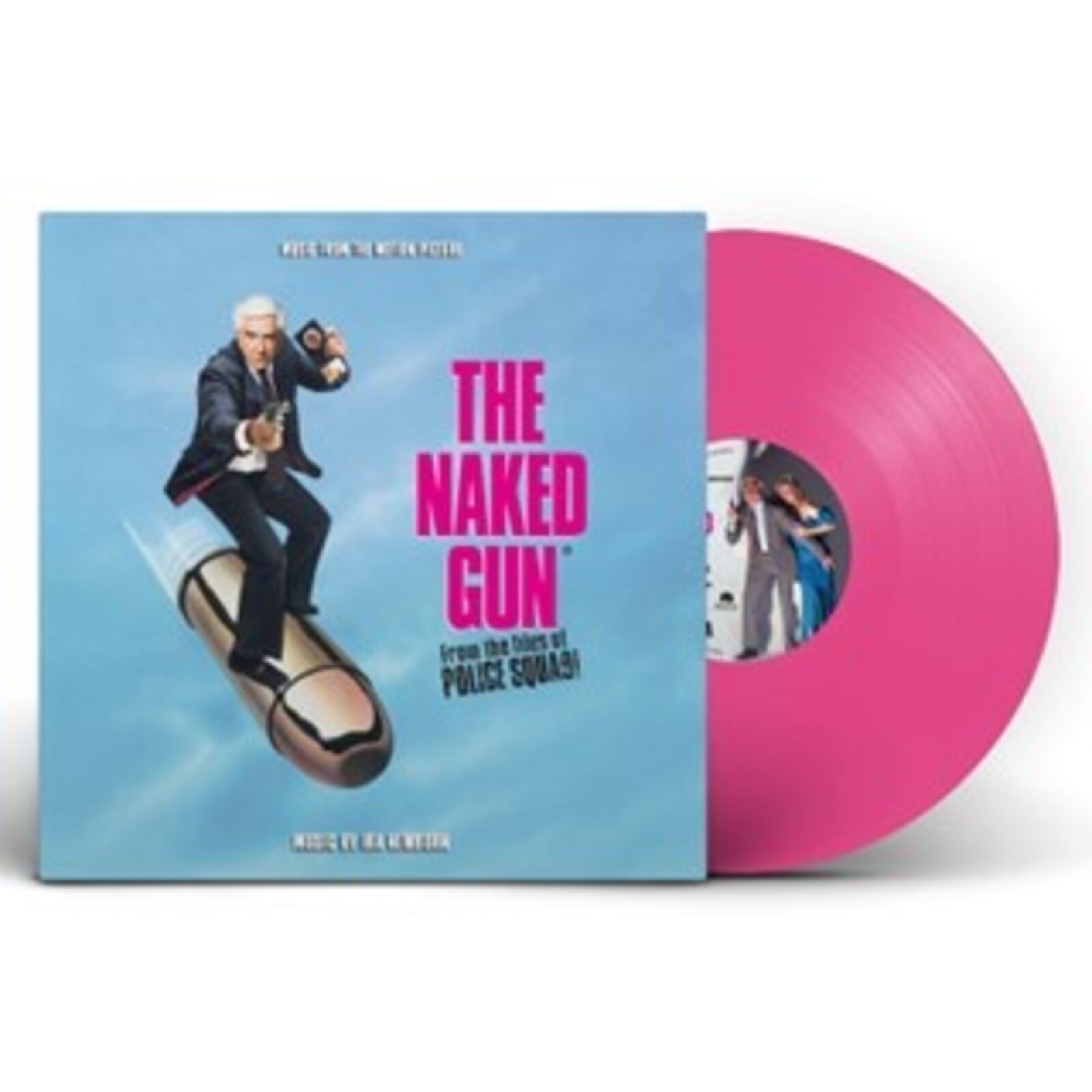 Picture of Ira Newborn - Naked Gun, The: From the Files of Police Squad! (Pink Vinyl)