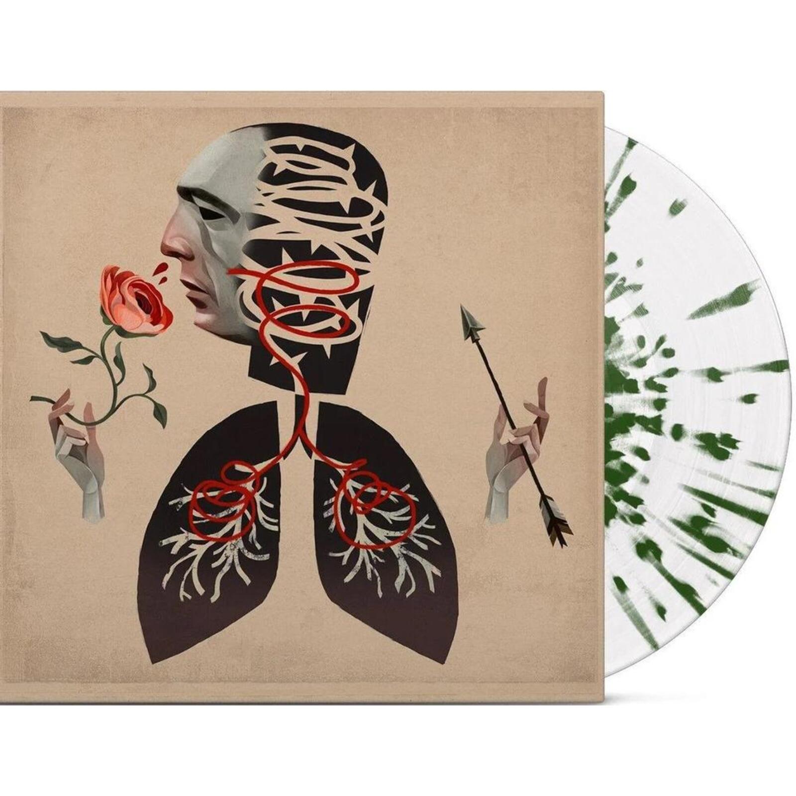 Picture of Hot Water Music - Vows (White With Green Splatter Vinyl)