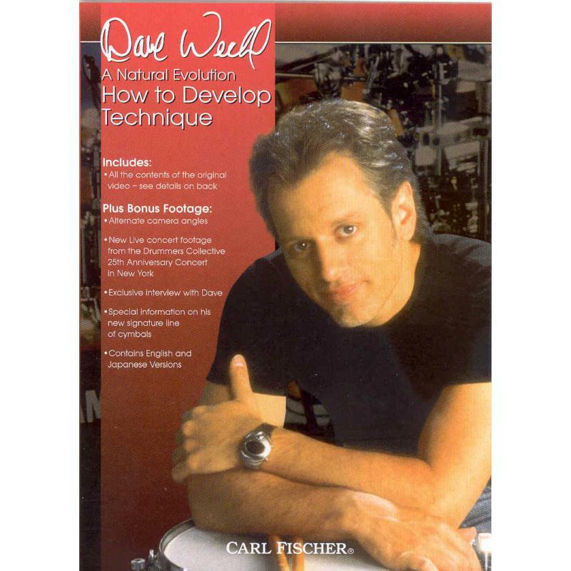 Picture of Dave Weckl - A Natural Evolution 1 - How To Develop Technique