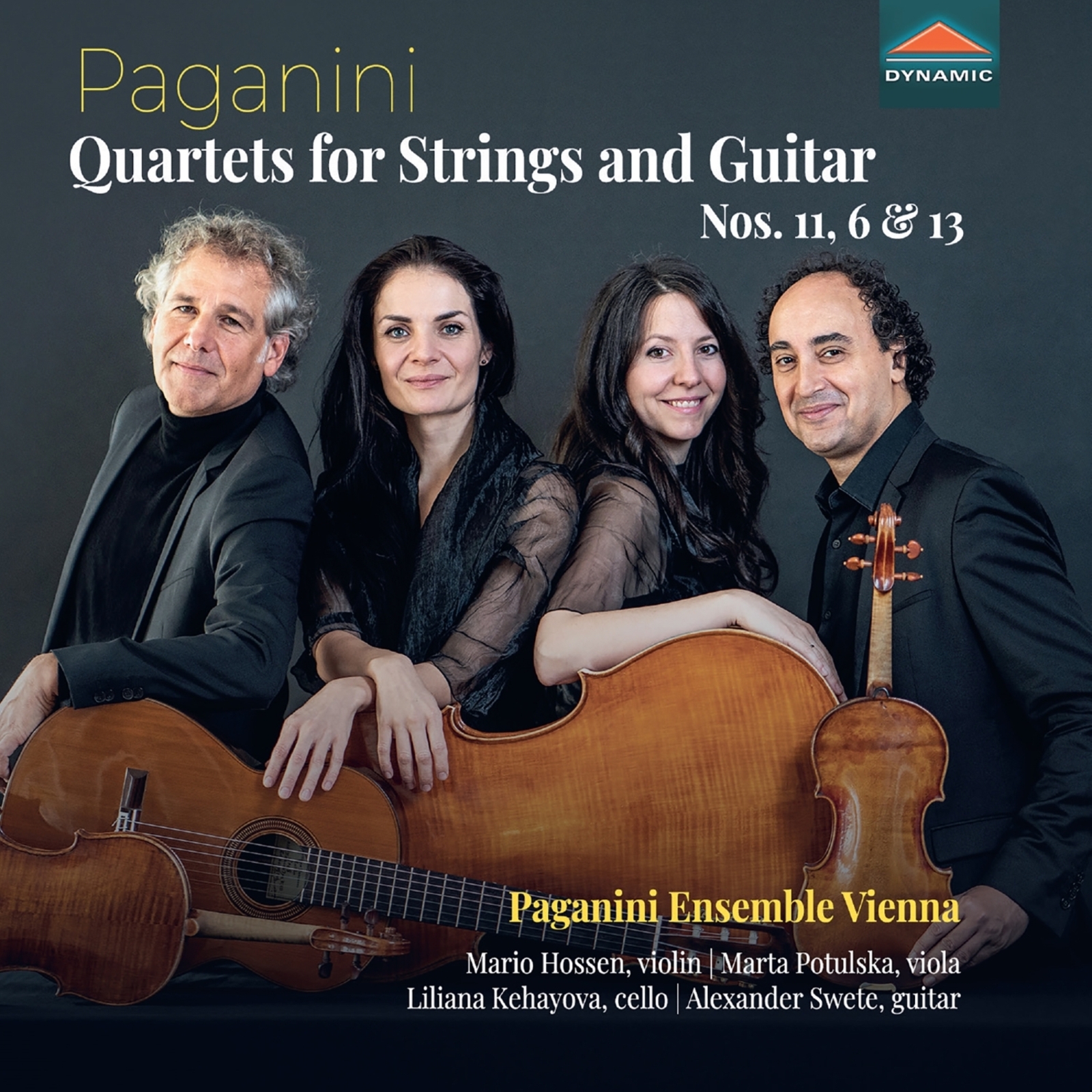 Picture of Paganini Ensemble Vienna - Nicolo Paganini: Quartets for String and Guitar, Vol. 4 - Nos. 11, 6 & 13