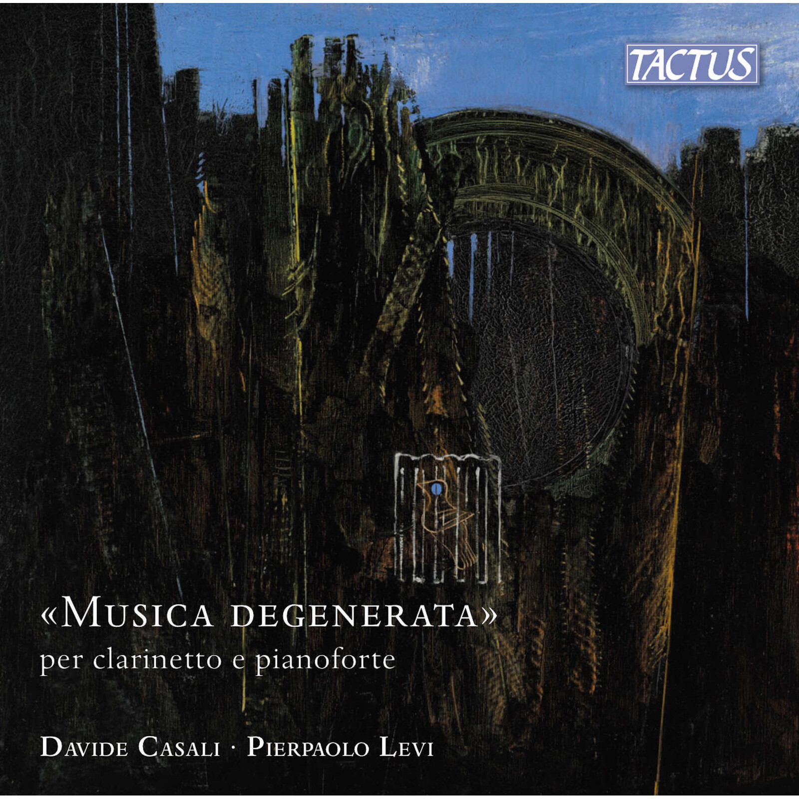 Picture of Davide Casali; Pierpaolo Levi - Sinigaglia; Russi; Nacamuli; Gentili; Castelnuovo-Tedesco; Massarani; Sonnenfeld; Finzi: Degenerate Music for clarinet and piano