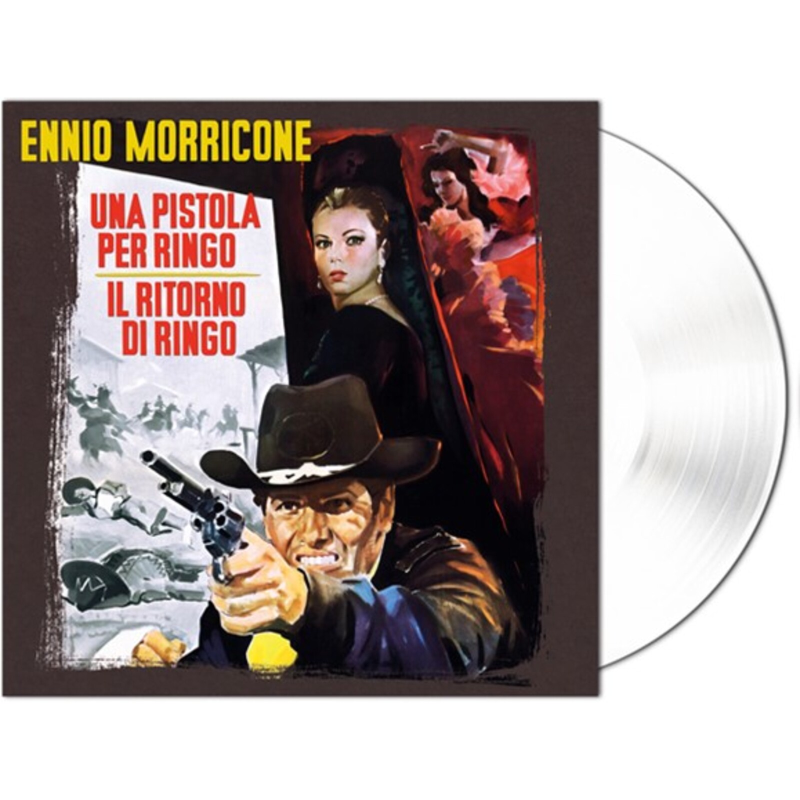 Picture of Ennio Morricone - Una pistola per Ringo/Il ritorno di Ringo (Crystal Clearl Vinyl)