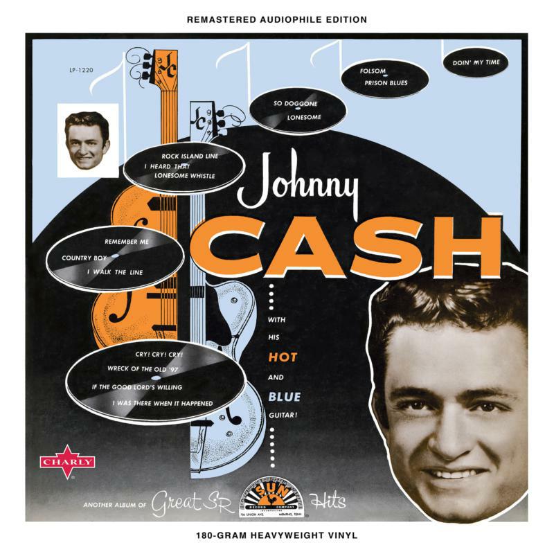 Picture of Johnny Cash - With His Hot & Blue Guitar (Blue Coloured Vinyl)