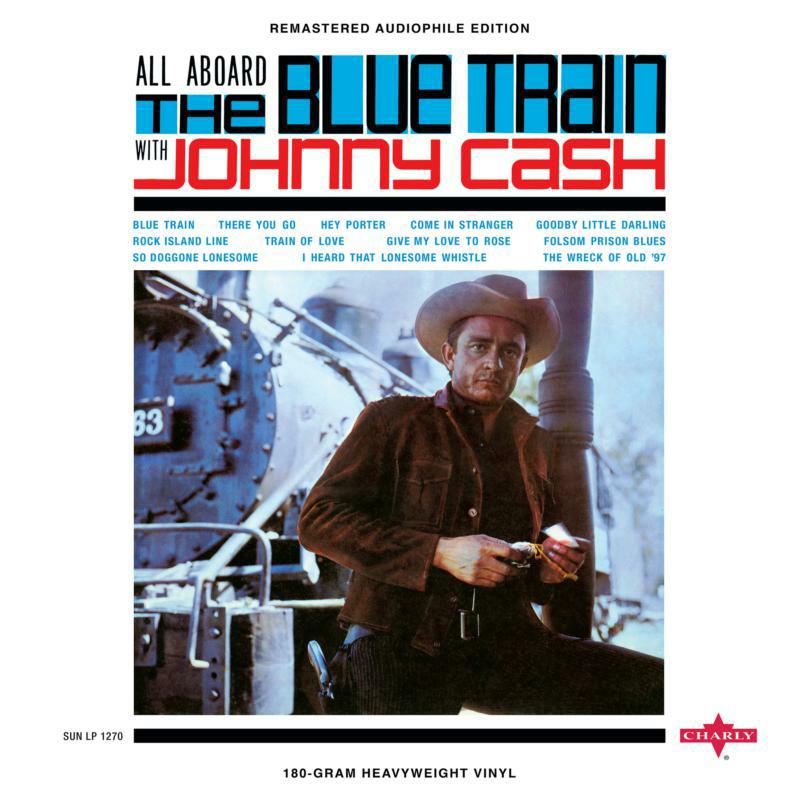 Picture of Johnny Cash - All Aboard The Blue Train (Blue Train Coloured Vinyl)