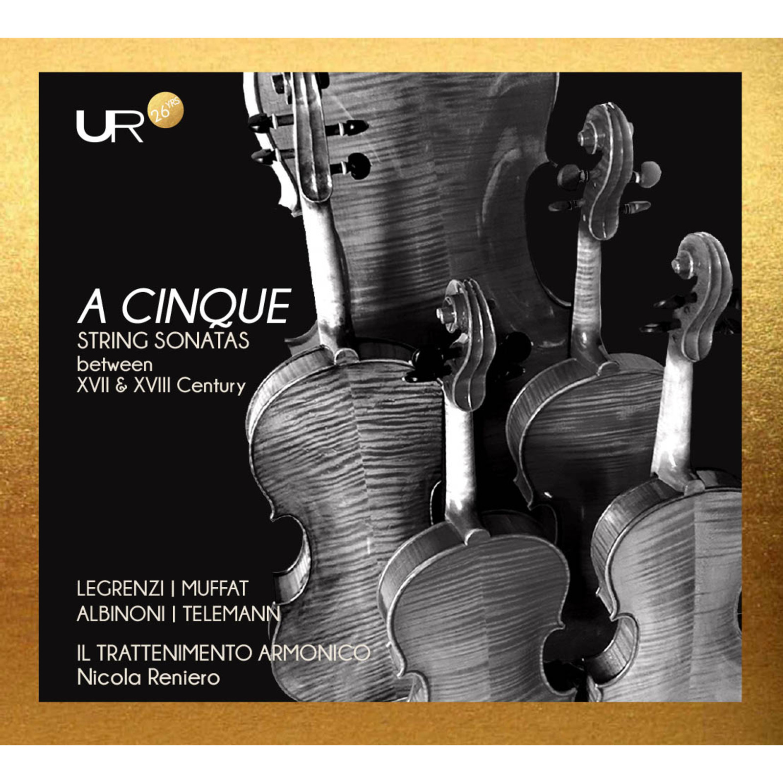 Picture of Nicola Reniero; Il Trattenimento armonico - A Cinque: String Sonatas
