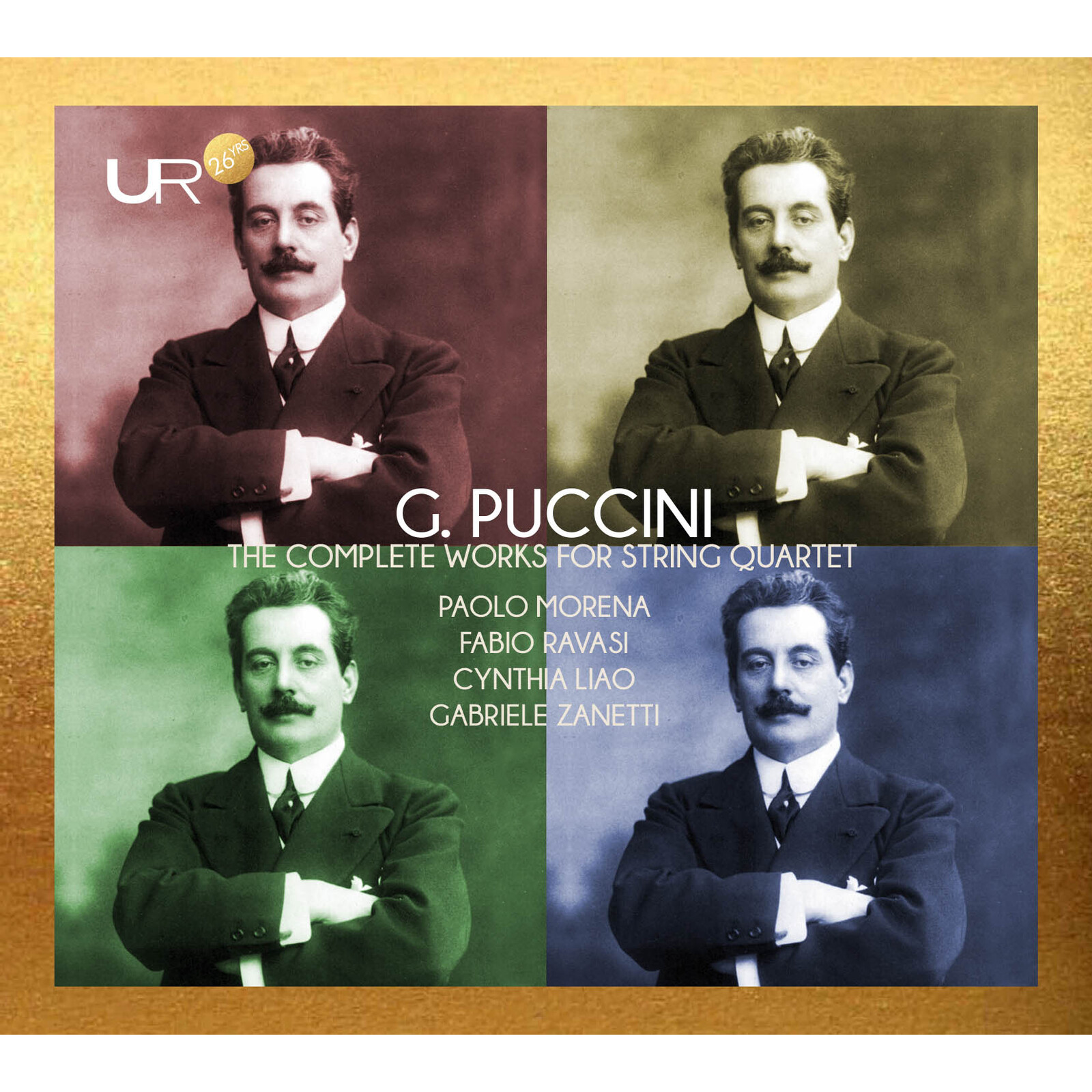 Picture of Paolo Morena, Fabio Ravasi, Cynthia Liao, Gabriele Zanetti - Puccini: The Complete Works for String Quartet