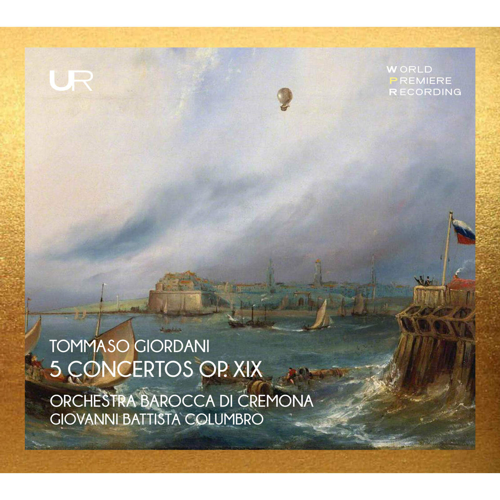 Picture of Orchestra Barocca di Cremona; Giovanni Battista Comulbro - Giordani: 5 Concertos Op. XIX